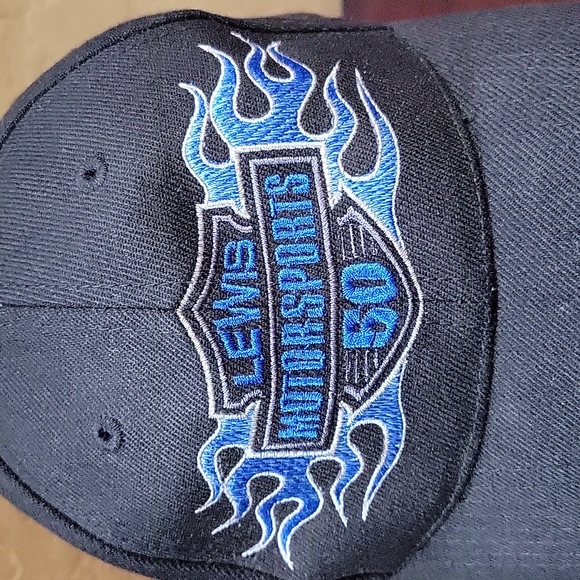 OTTO Accessories Vintage Otto Brand Lewis Motorsports 5 Blue Flame